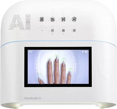 AI UV LED Nail Lamp for Gel Nails - O NAIL Smart Precision Scan Reduces UV Exposure, 109 LED Nail Dryer with HD Display, 2X Fast Curing Light for Professional Salon & Home (Battery Not Included)
