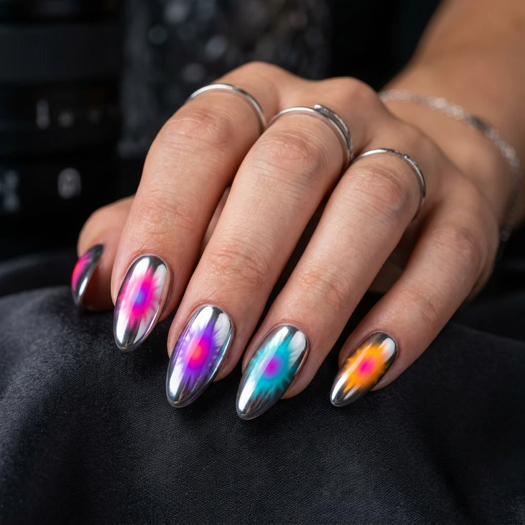 Chrome Aura Nails: The Hypnotic Trend Taking Over 2026
