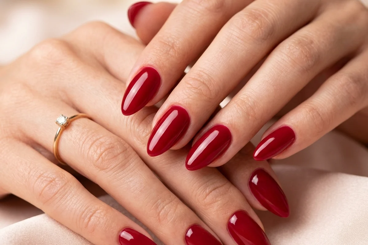 Cherry Red Nails: The Timeless Power Color Comes Back Bold