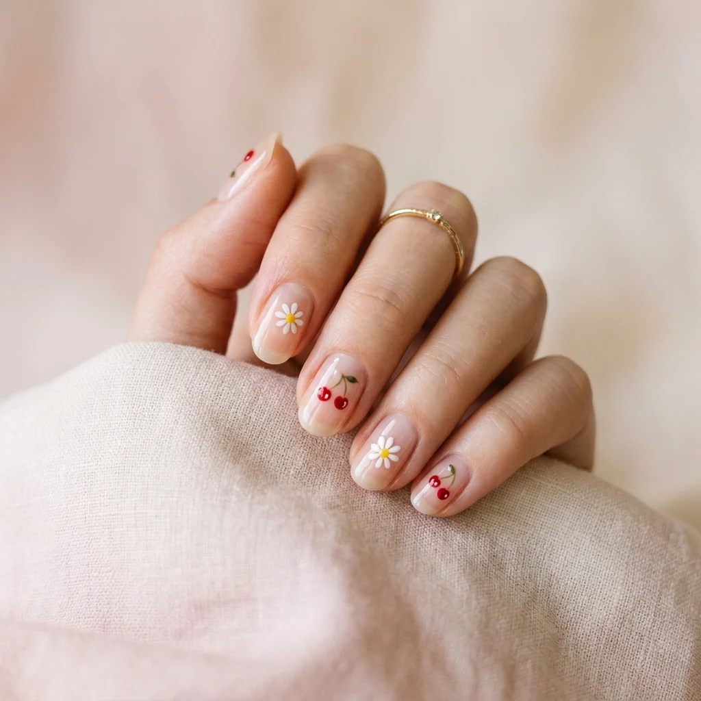 How to Paint Abstract Swirl Nail Art: Line Detailing Secrets