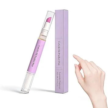 Cuticle Pen, Cuticle Pusher Pen with Oil, Cuticle Pusher Oil Pen, Nail Care Tool for Dry Damaged Nails Moisturize Strengthen Brighten Nails Care (1pcs, 2ml, oil)