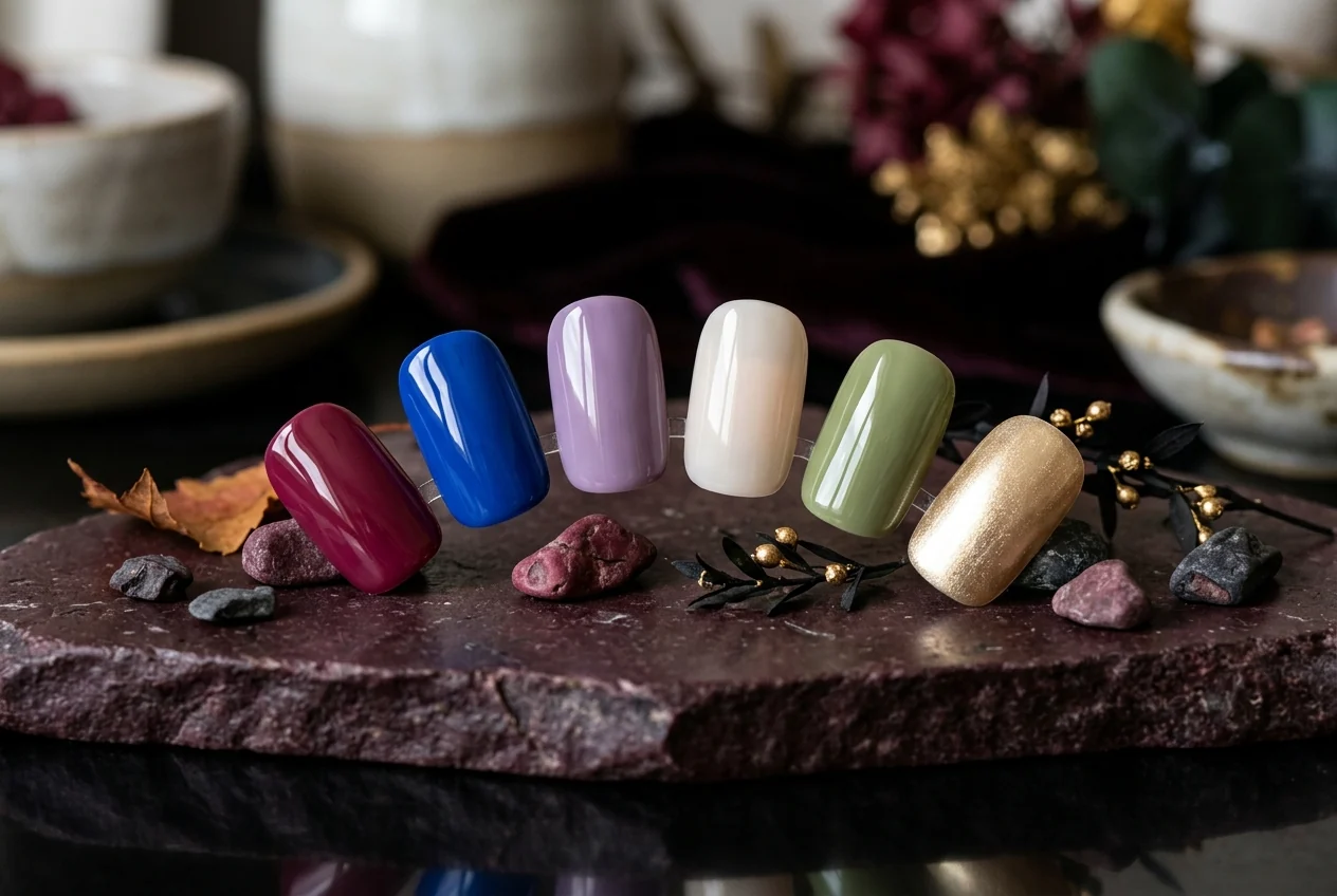 Late-Summer-to-Fall Nail Colors 2026: A Transition Palette, Not a Trend Ranking