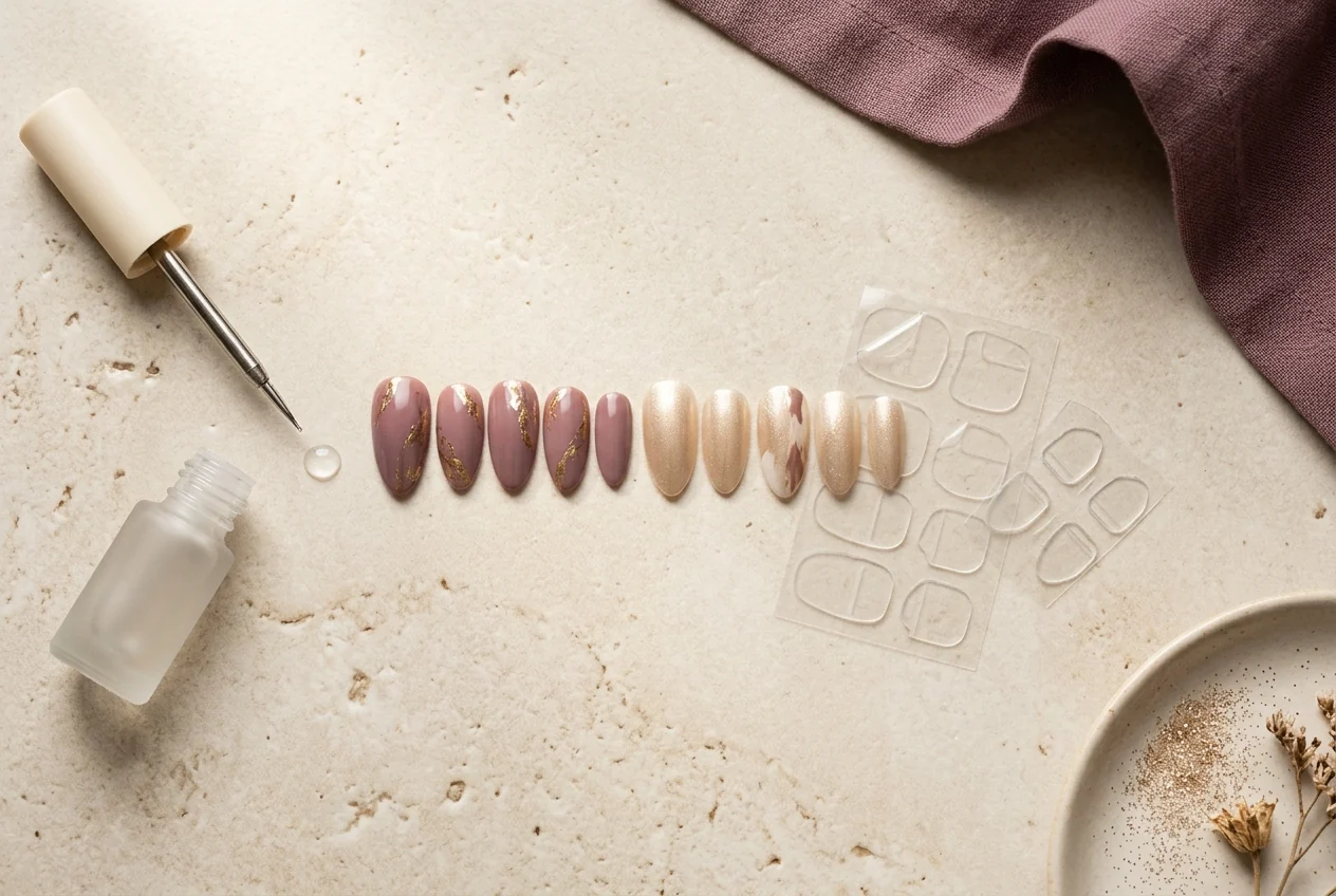 Press-On Nail Glue vs Adhesive Tabs: Choose by Removal, Reuse, and Routine
