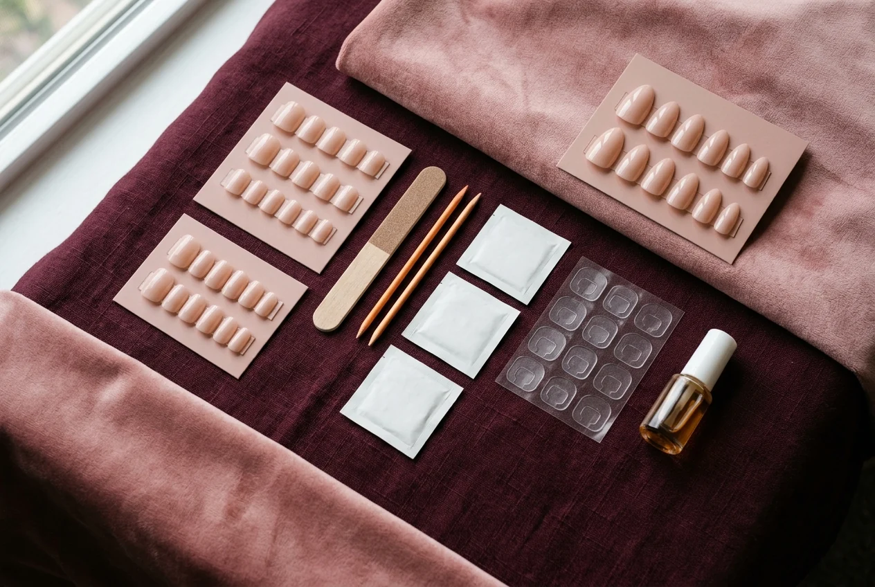 How to Choose a Press-On Nail Kit: Fit, Shape, Adhesive, and Removal Tools