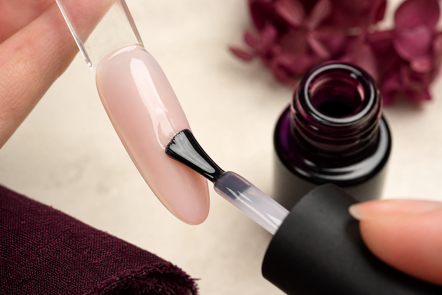How to Apply Thin Gel Polish Coats Without Flooding the Cuticle