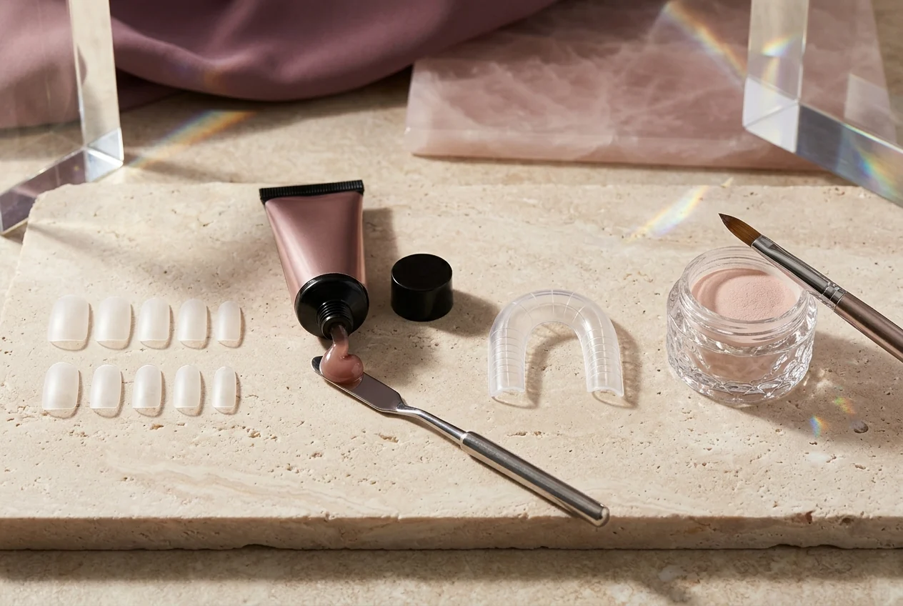 Nail Extension Types Compared: Soft Gel Tips, Polygel, Hard Gel, and Acrylic