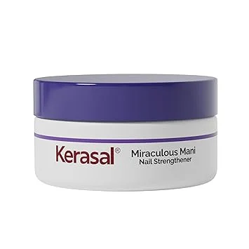 Kerasal Miraculous Mani Nail Strengthening Cream with Hydrolyzed Keratin and Shea Butter, 2 Oz