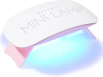 Makartt UV LED Nail Lamp: UV Light for Gel Nails, 6W Mini USB Portable Lamp Fast Drying Gel Polish Curing Light 60S Timer Dryer Manicure Salon Home DIY