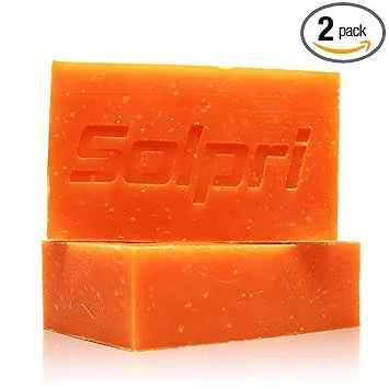 Shield Athletic Tea Tree Soap Bar with Lemongrass & Eucalyptus – 4 oz (2 Pack) – Cold-Process Soap Bar for Sweat, Odor & Itch-Prone Skin – Made in USA