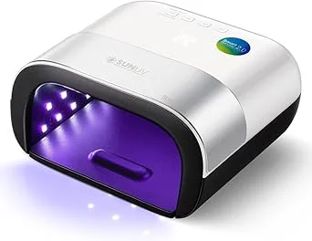 SUNUV SUN3 Professional UV LED Nail Lamp, Wired UV Light for Gel Nails & Polish with 4 Timers & Smart Sensor, 39 LED Beads | Salon & Home Manicure Gift for Women