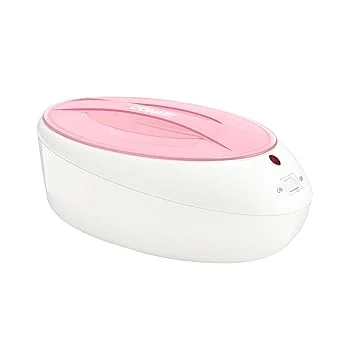 True Glow by Conair Paraffin Wax Machine for Hand and Feet - Paraffin Bath for Hands - Includes 1lb. Moisturizing Paraffin Wax - Pink